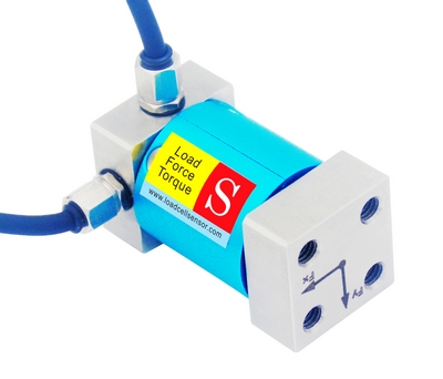  Sensor de fuerza de 2 ejes 0-1000N Célula de carga biaxial